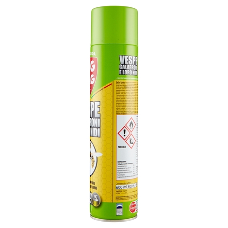 Zig Zag Insetticida Vespe Calabroni e Loro Nidi Vespaio Power 600 ml